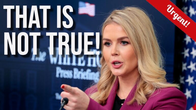 Karoline Leavitt CLASHES with Reporters in Major Showdown Over New Report...