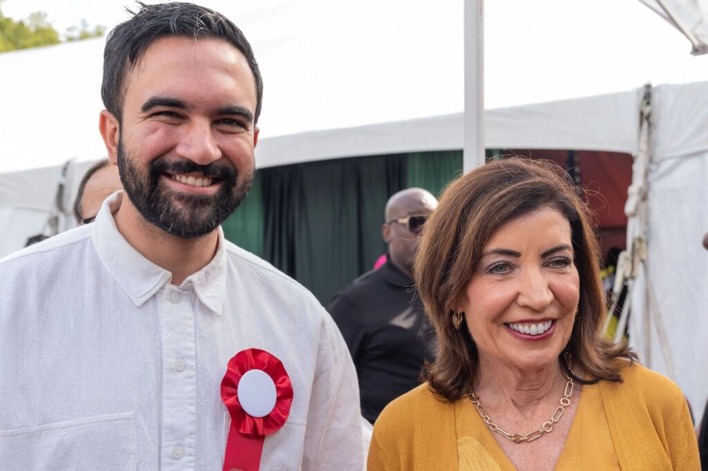 Politics: kathy hochul is embracing all of zohran mamdani's radical