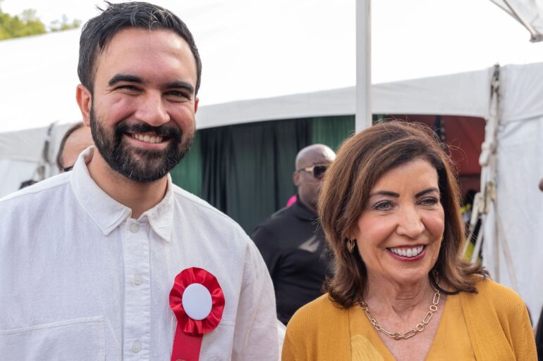 Politics: kathy hochul is embracing all of zohran mamdani's radical