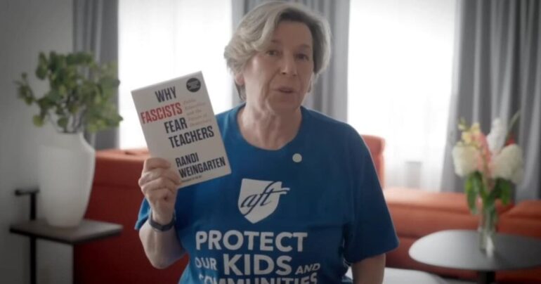 Politics: randi weingarten feverishly promotes her new book ‘why fascists