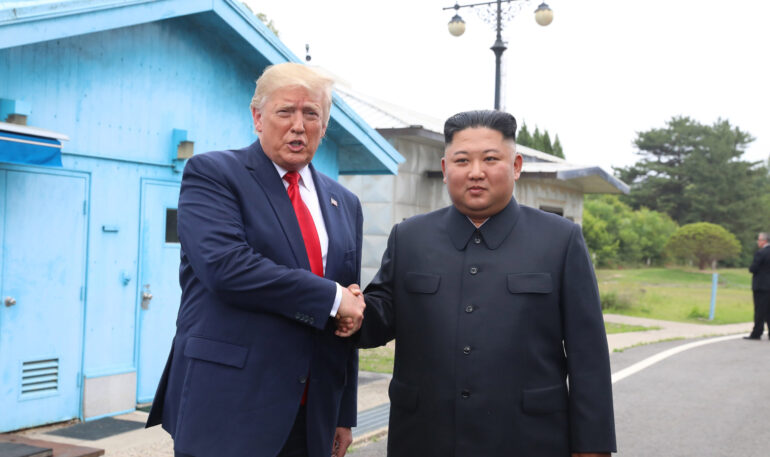 U.S. President Donald Trump Visits South Korea