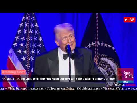 Trump's Surprise Twist at the Big Event Dinner Leaves Room Gasping!