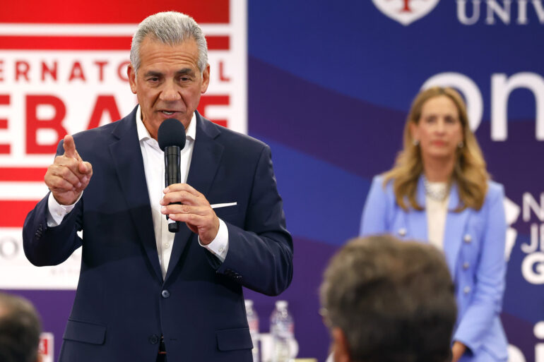 Politics: with jack ciattarelli catching mikie sherrill in the nj