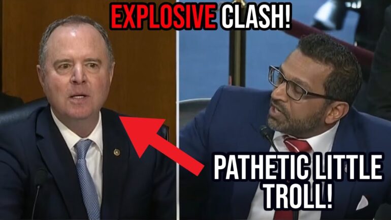 YOU ARE DISGRACE AND A COWARD! Patel DESTROYS Adam Schiff!