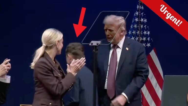 You Will NOT Believe who Trump Brought On Stage to Speak at Religious Liberty Event!