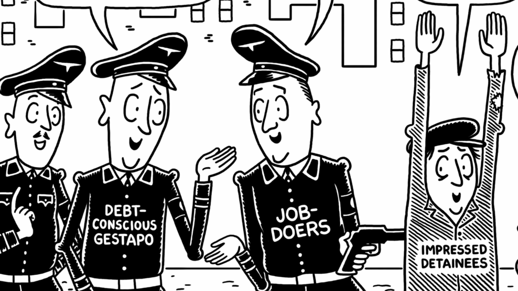 Satire news: causing a führer