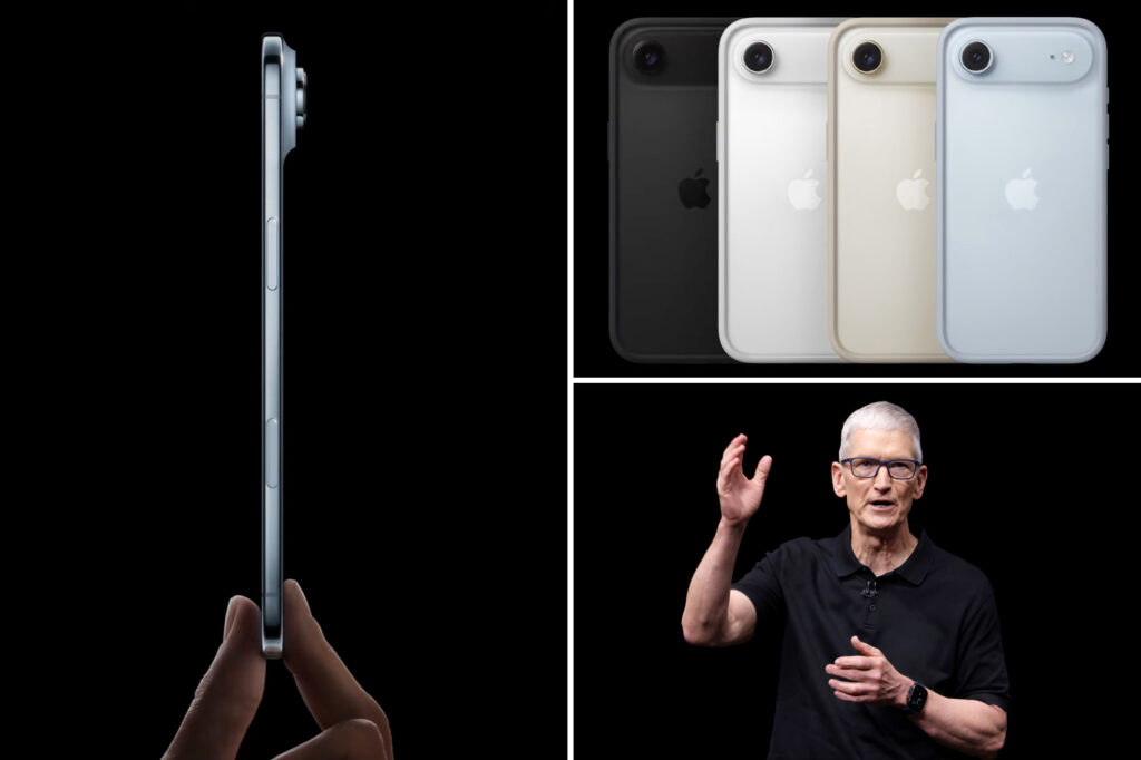 Science & tech: apple reveals new super thin iphone air at