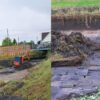 The likely Roman bath finding at Cefn Flight.