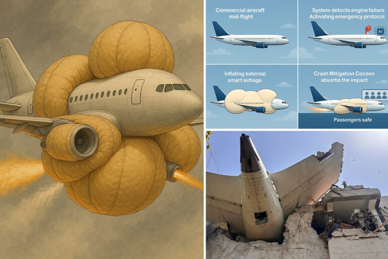 Science & tech: 'crash proof' plane unveiled to prevent future air