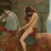 Artist John Collier’s 1897 oil painting of Lady Godiva