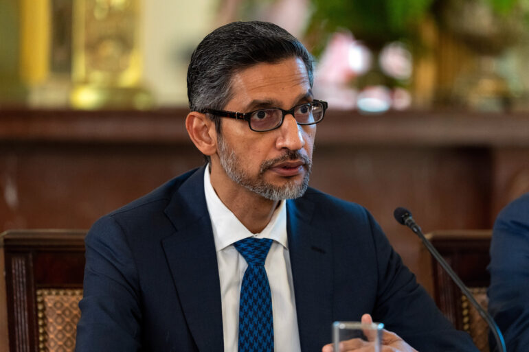 Science & tech: google's sundar pichai thanks trump after antitrust