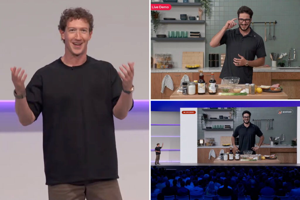 Science & tech: mark zuckerberg has wi fi glitch during demo