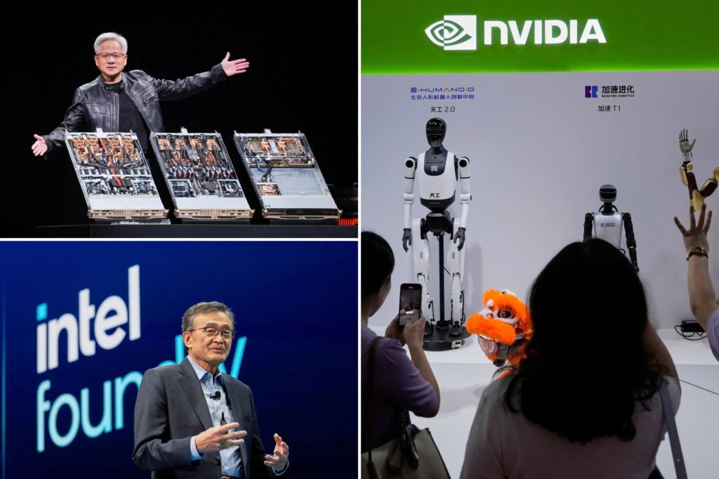 Science & tech: nvidia makes $5b bet on struggling intel