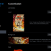 Screenshot of Steam's new UI update