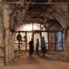 Restoration works at the Aya Maryeros Underground Monastery in Derinkuyu, Cappadocia, Turkey