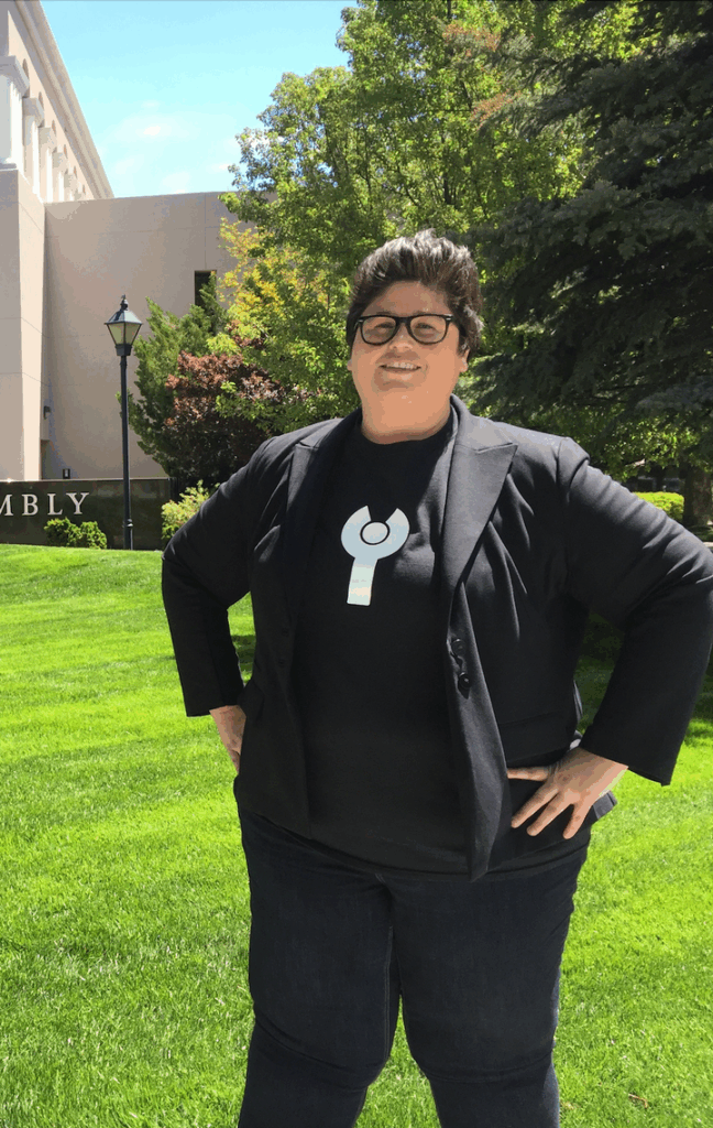 The author in 2018, at 37 years old.