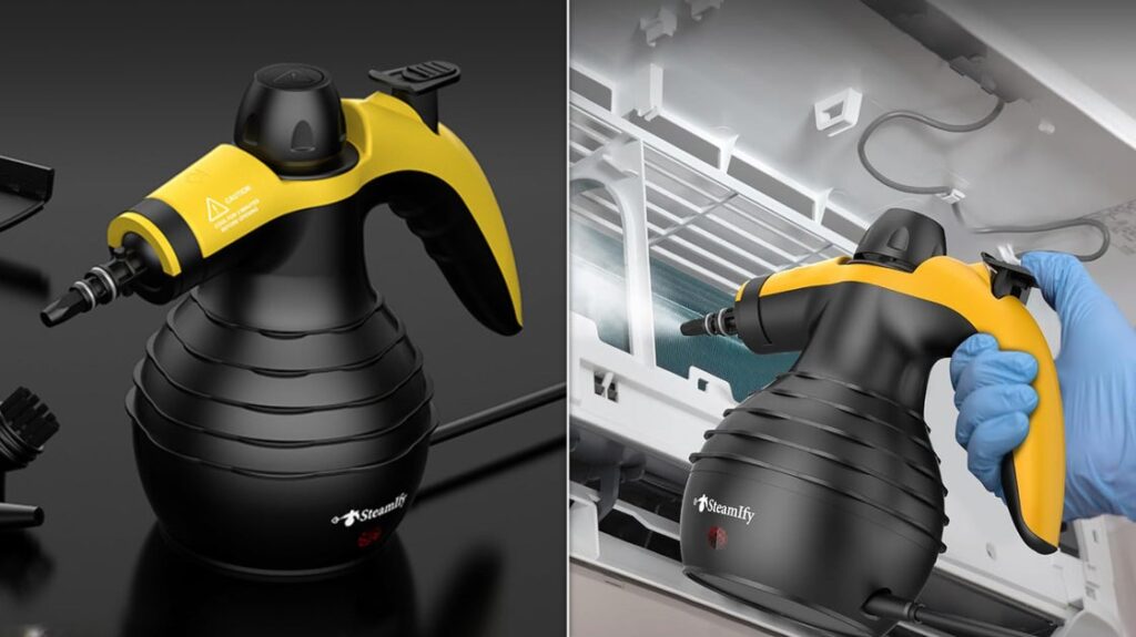 Travel & lifestyle: steamify's pressurized steam cleaner can make cleaning
