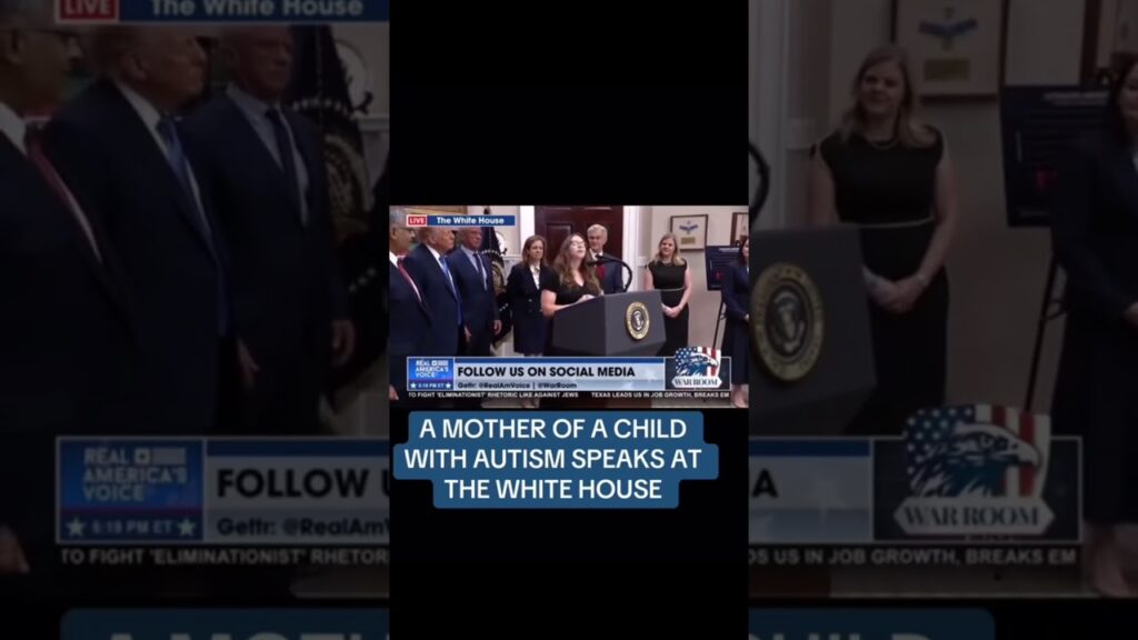 AMERICANS THANK President Trump for the progress in understanding the root causes of autism