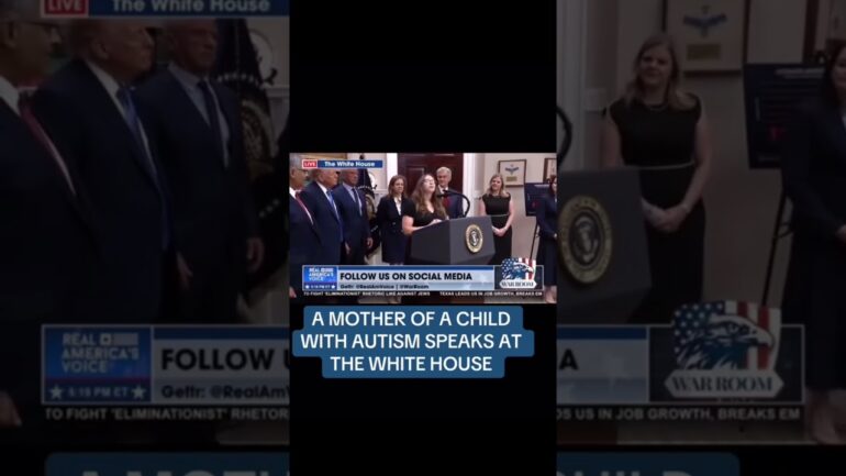 AMERICANS THANK President Trump for the progress in understanding the root causes of autism