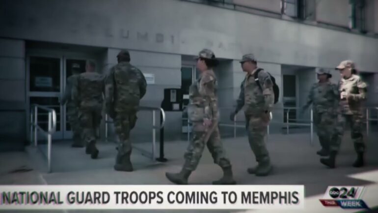 National Guard to Memphis