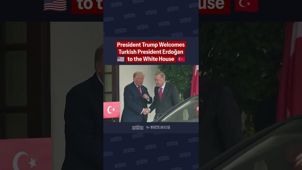 President Donald J. Trump welcomes Turkish President to the White House.  🇺🇸🇹🇷