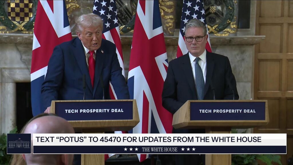 President Trump Participates in a Press Conference with Prime Minister Keir Starmer