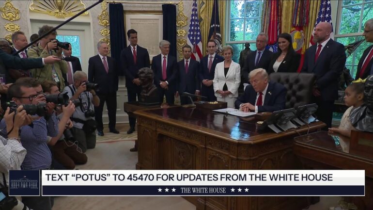 President Trump Signs Executive Orders, Sep. 30, 2025
