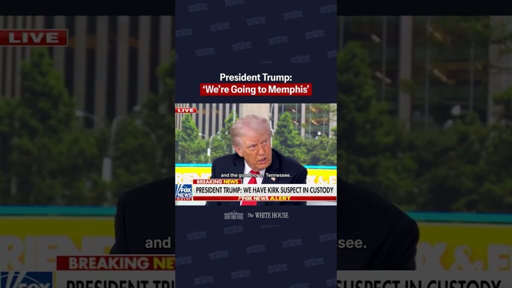 President Trump: "We're going to Memphis."