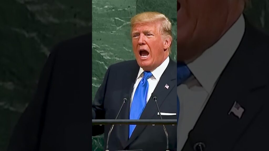 President Trump at UNGA 2017: "As President of the United States, I will ALWAYS put America FIRST."