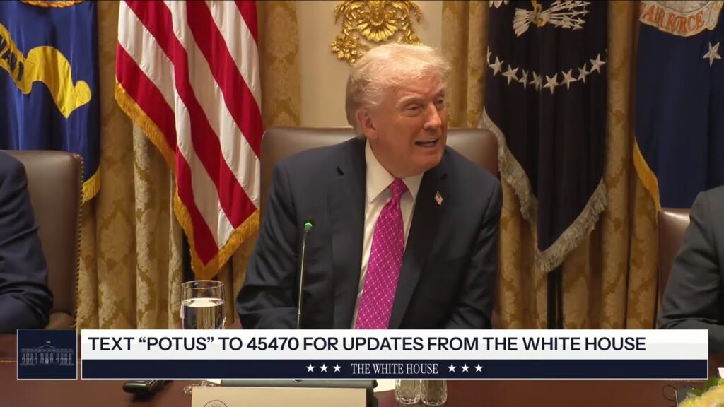 President Trump Participates in a Bilateral Lunch with the President of Ukraine