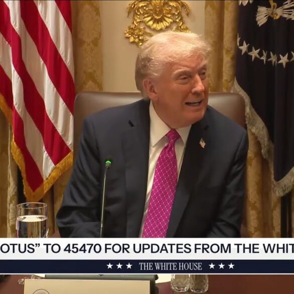 President Trump Participates in a Bilateral Lunch with the President of Ukraine