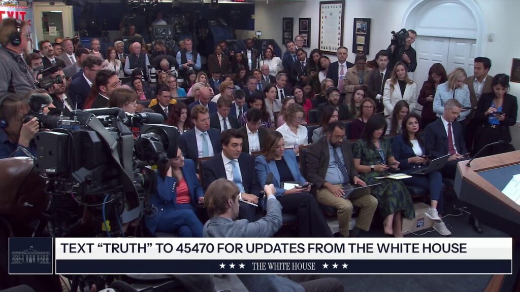 Press Secretary Karoline Leavitt Briefs Members of the Media, Oct. 23, 2025