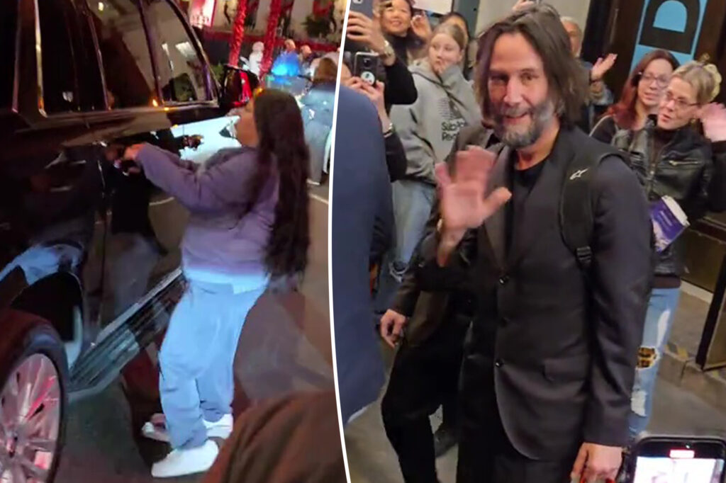 Gossip & rumors: crazed keanu reeves fan chases after him