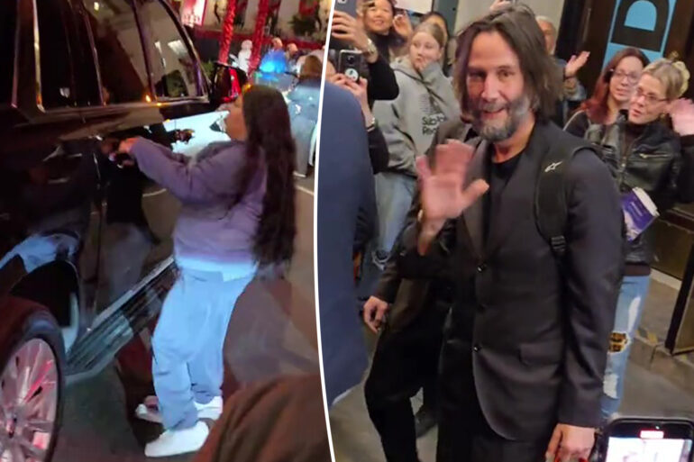 Gossip & rumors: crazed keanu reeves fan chases after him