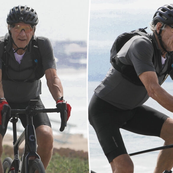 Gossip & rumors: harrison ford, 83, rides bike along la's