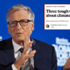 Bill Gates reverses climate change stance, offers hope for the future after years of ‘Doomer-ism’ – One America News Network