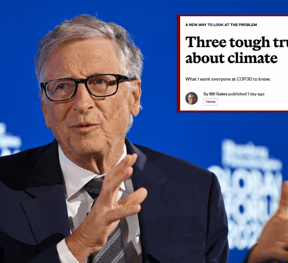 Bill Gates reverses climate change stance, offers hope for the future after years of ‘Doomer-ism’ – One America News Network