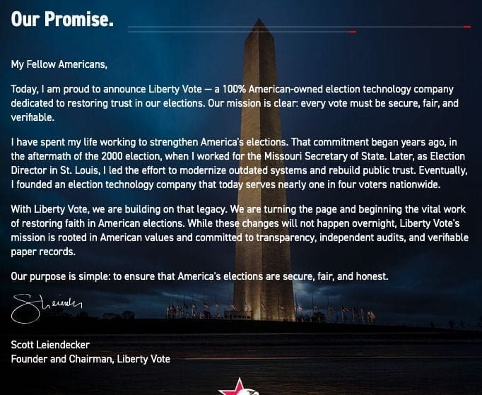 Dominion Voting Systems SOLD To Former Republican Election Official, Who Promises “Paper-Based Transparency” * 100PercentFedUp.com * by Kaley
