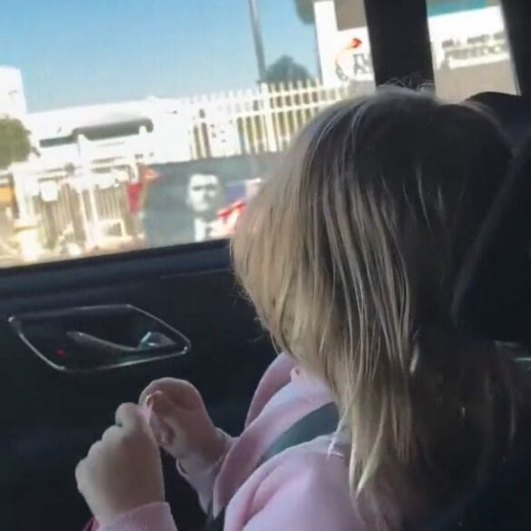 Erika Kirk Shares Heartbreaking Video of Daughter Reacting to TPUSA Banner: “I See Daddy!”