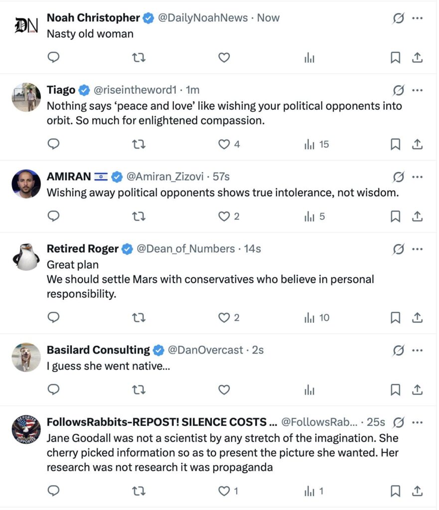 JANE GOODALL WAS A NASTY OLD WOMAN * 100PercentFedUp.com * by Noah