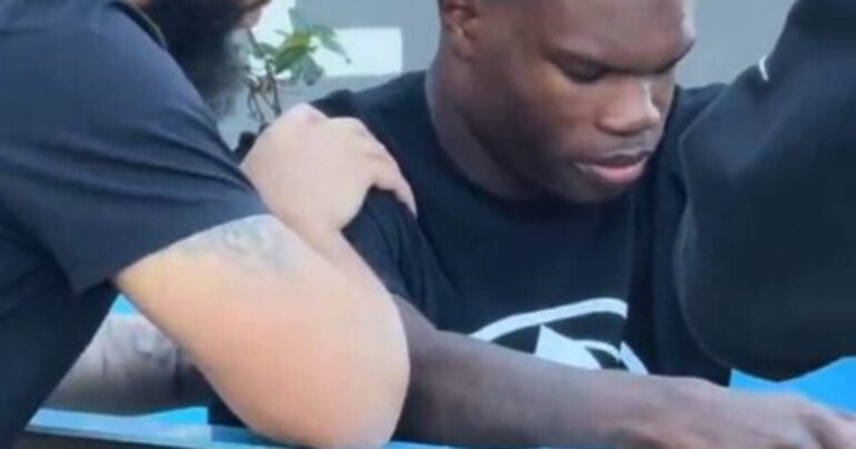 NFL Star Rookie Travis Hunter Gets Baptized Before Game * 100PercentFedUp.com * by Anthony