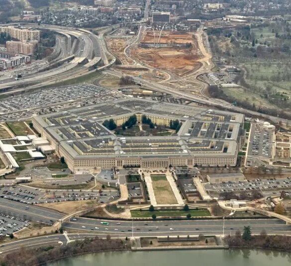A view of the Pentagon on December 13, 2024, in Washington, DC. Home to the US Defense Department, the Pentagon is one of the world's largest office buildings. (Photo by Daniel SLIM / AFP) (Photo by DANIEL SLIM/AFP via Getty Images)