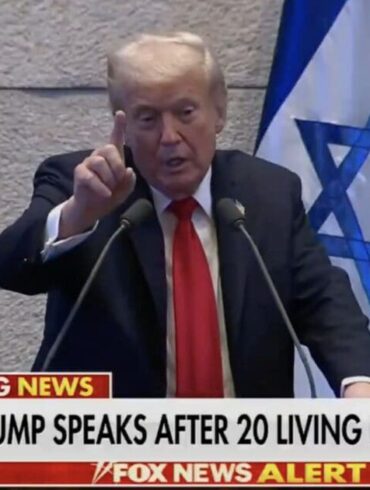 President Trump Brings The House Down When He Asks For Pardon For Netanyahu * 100PercentFedUp.com * by Noah
