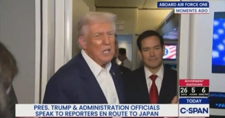 President Trump Challenges AOC & Jasmine Crockett to IQ Test, Floats Vance-Rubio for 2028! * 100PercentFedUp.com * by Kaley