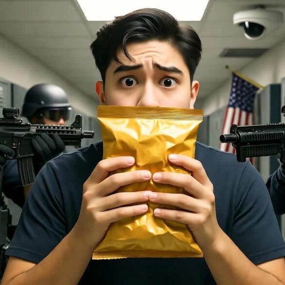 Politics: ai mistakes bag of chips for gun, cops draw