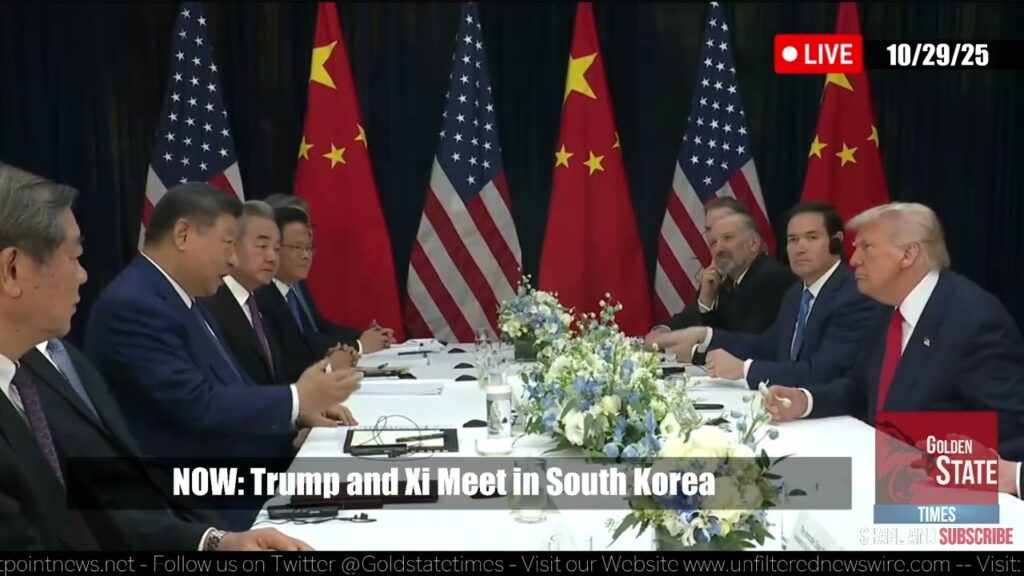 #BREAKING: President Trump and Xi of China URGENT Meeting!