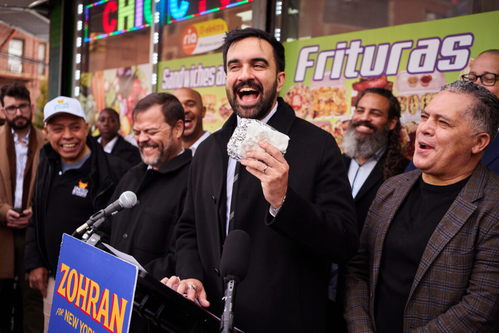 Politics: bodega trade group joins cynics backing zohran mamdani just