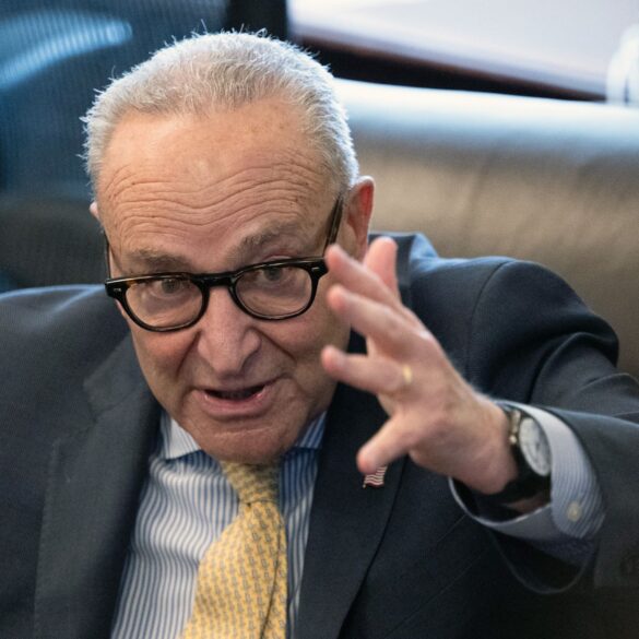 Politics: chuck schumer & dems should stop prioritizing politics and