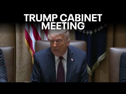 FULL: President Trump URGENT Cabinet Meeting from the White House
