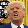 KAMIKAZE ATTACK: Trump goes SCORCHED EARTH on Democrats Ahead of Latest Vote to Open GOV!